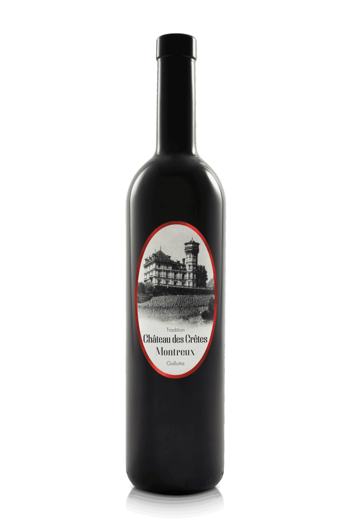 Château des Crêtes <span style="color:#c19328;font-style:italic;font-size:65%;"><br/>Gallotta</span>