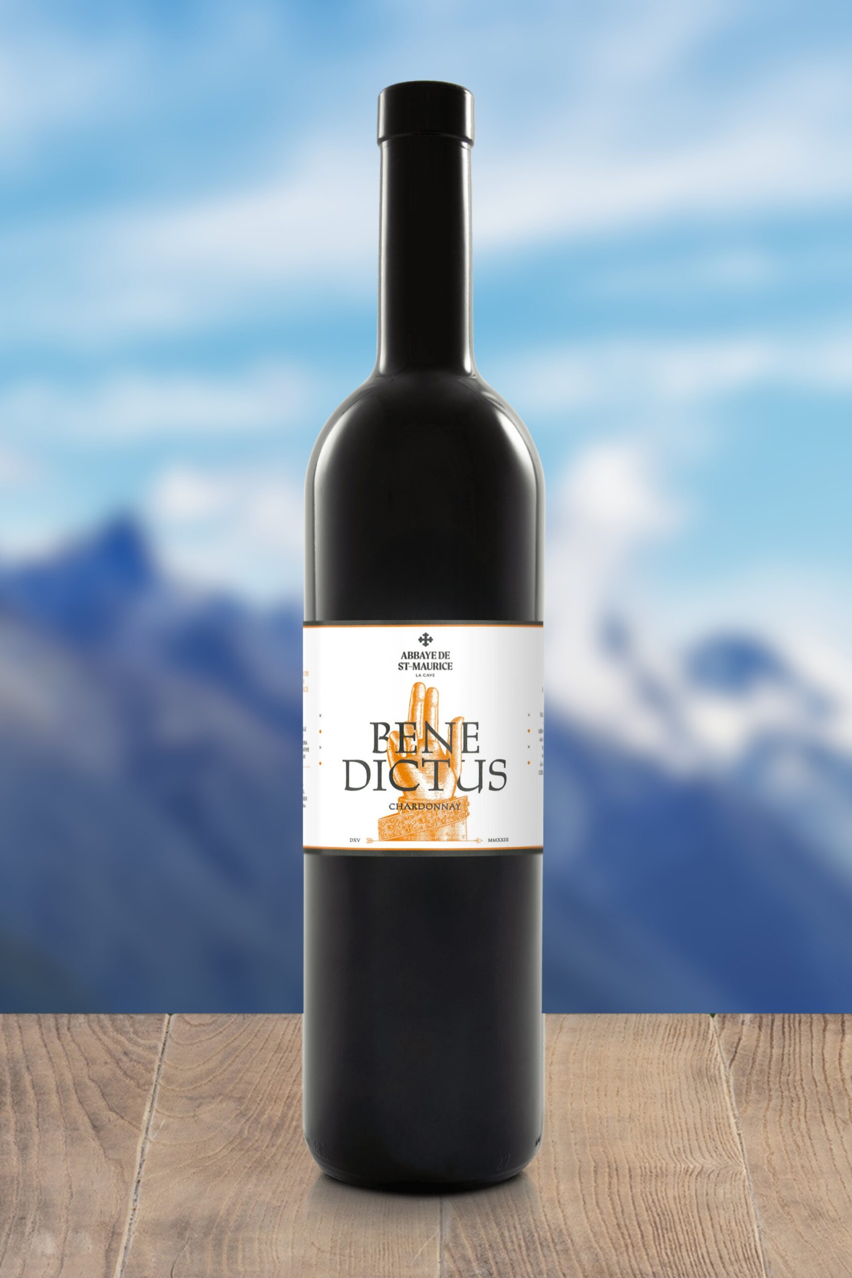 Benedictus - Abbaye de St-Maurice <div style="color:#c19328;font-style:italic;font-size:65%;">Chardonnay</div>